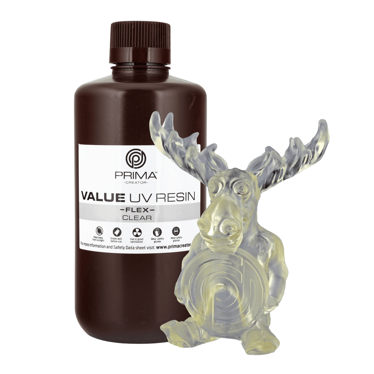 PrimaCreator Value Flex UV Resin - 500/1000 ml - 3D Material-Shop