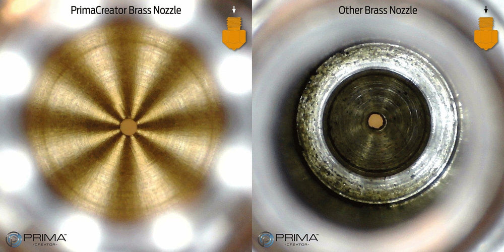 RepRap M6 Brass Nozzle 0,2 mm - 1,75 mm - 3D Material-Shop 