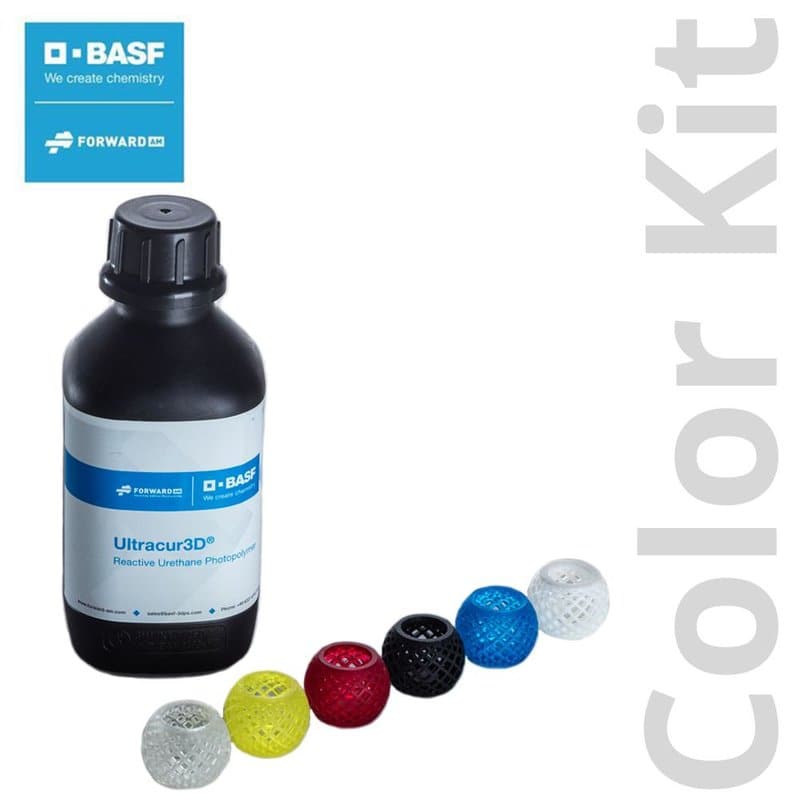 BASF Ultracur3D Color Kit - 3D Material-Shop 