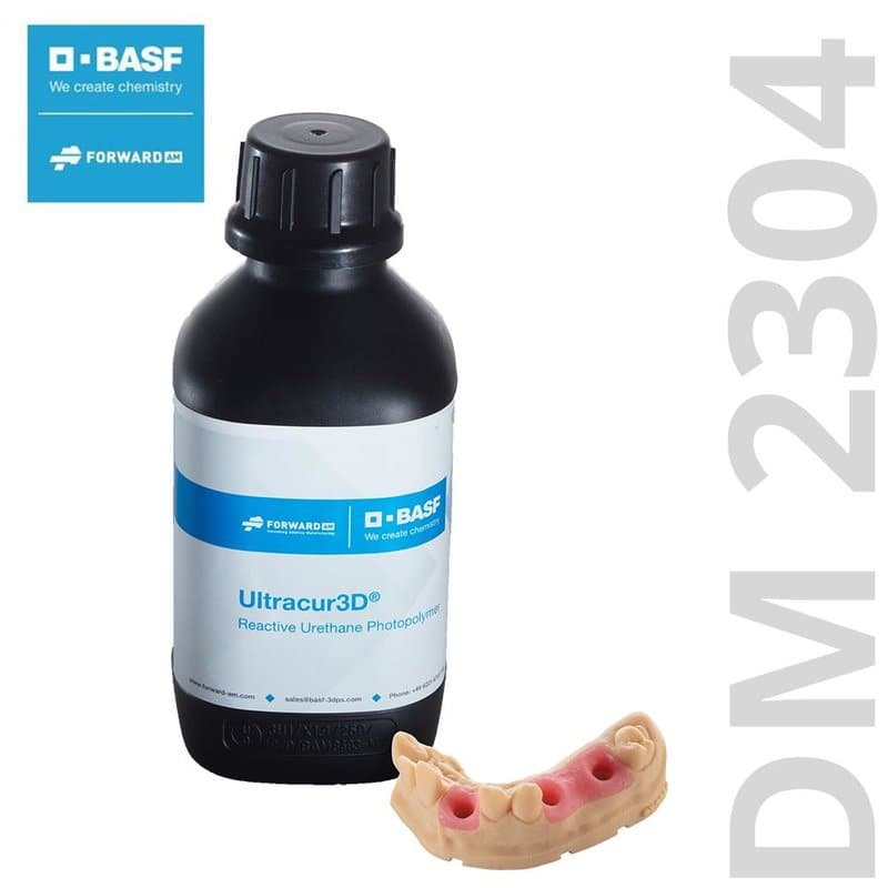 BASF Ultracur3D DM2304 Gingiva Mask Dental Resin - 3D Material-Shop 