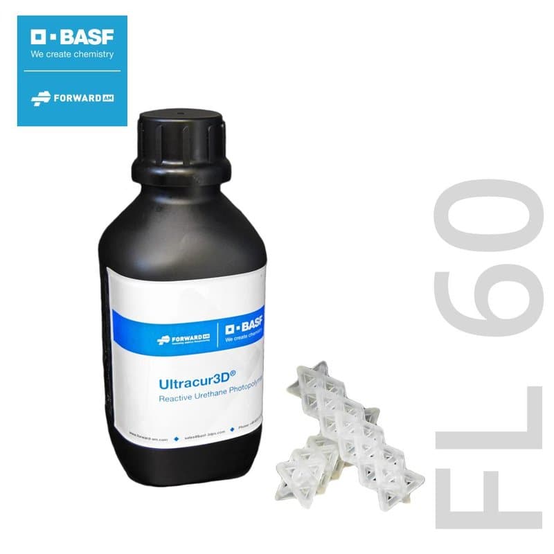 BASF Ultracur3D FL 60 Flexible Resin - 3D Material-Shop 