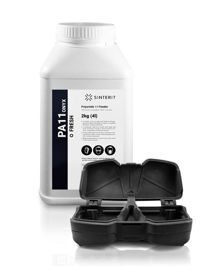 SINTERIT PA11 Onyx Fresh Powder 2 kg - 3D Material-Shop 
