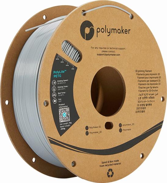 Polymaker - PolyLite™ PETG Filament 1,75mm 1000g - 3D Material-Shop 