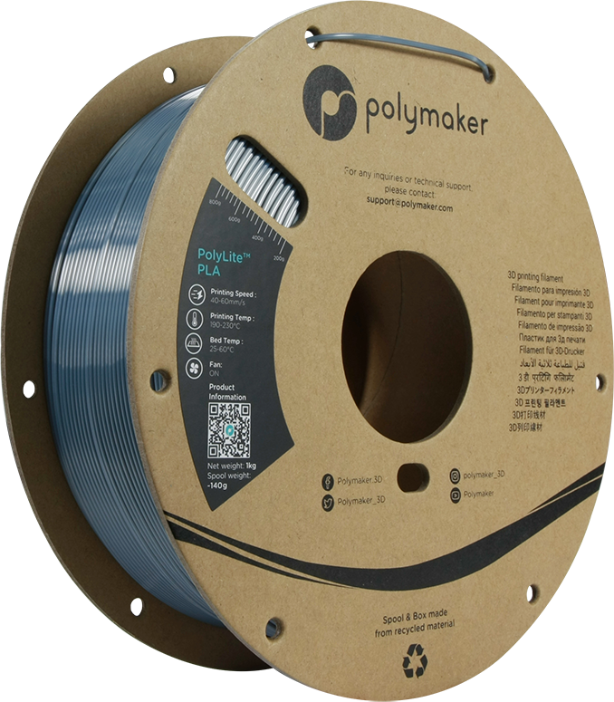 Polymaker PolyLite Silk PLA 1,75mm 1000g - 3D Material-Shop 