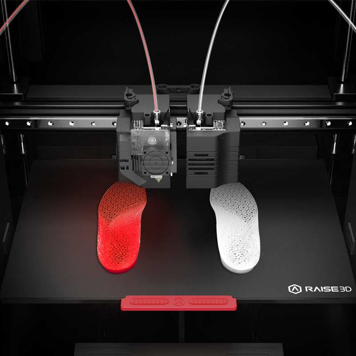EDUCATION-ANGEBOT: Raise3D E2 Mehrzweck-3D-Drucker mit IDEX-Dual-Extruder - 3D Material-Shop 